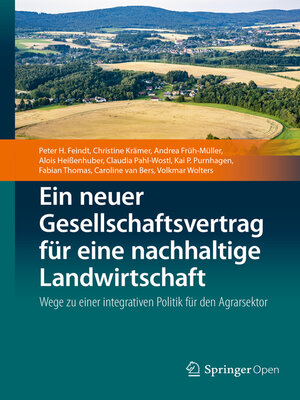 cover image of Ein neuer Gesellschaftsvertrag für eine nachhaltige Landwirtschaft